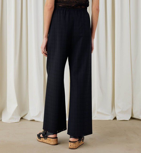 DES PRES「アキハチェックウール リラックスパンツ」|その他|