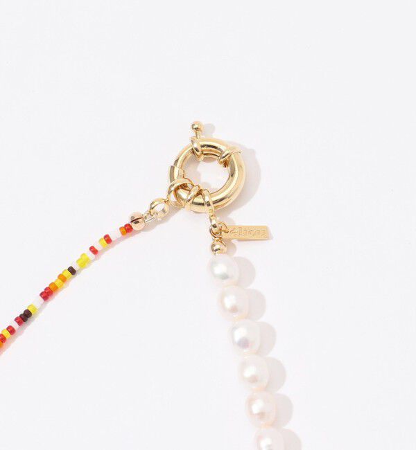 TOMORROWLAND GOODS「【別注】eliou パール&times;ビーズ ネックレス」|ネックレス|