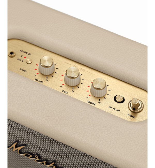 journal standard Furniture「★【Marshall/マーシャル】Acton 3 Bluetooth Cream スピーカー」|電化製品|