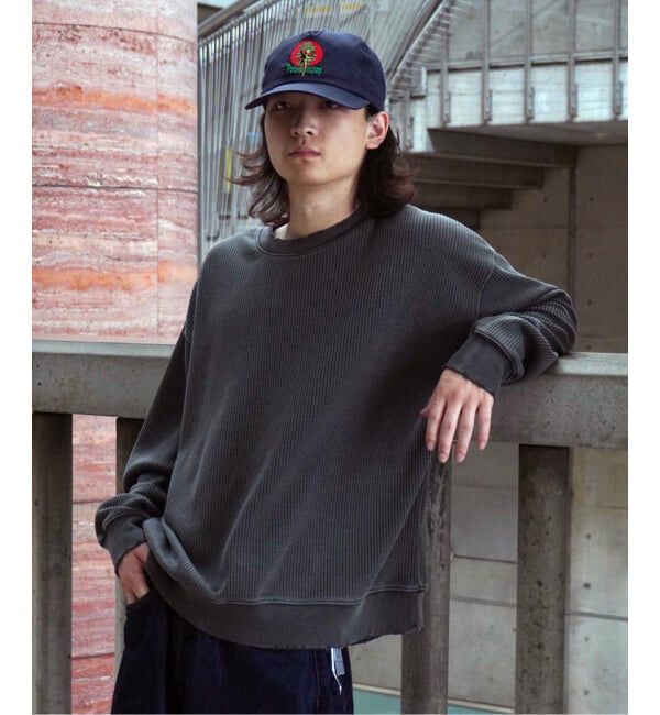 JOINT WORKS「SCREEN STARS J ワッフルロングスリーブ」|Tシャツ・カットソー|ブラック