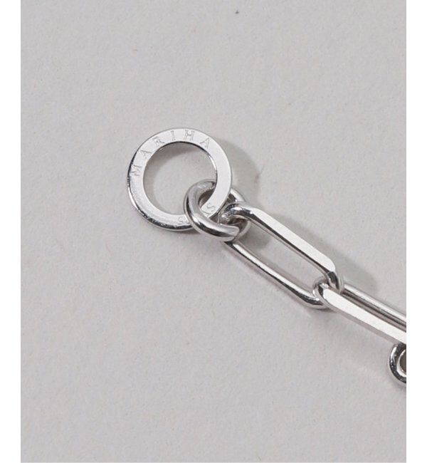 IENA「MARIHA/マリハ 別注 COIN*45 ロングレクタングル ネックレス」|ネックレス|