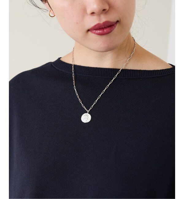 IENA「MARIHA/マリハ 別注 COIN*45 ロングレクタングル ネックレス」|ネックレス|