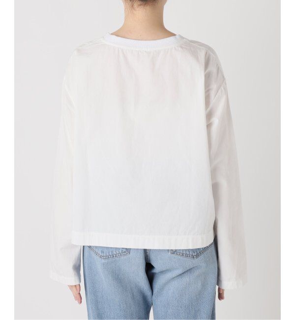 IENA「オーガニックコットンブロードTブラウス」|シャツ・ブラウス|