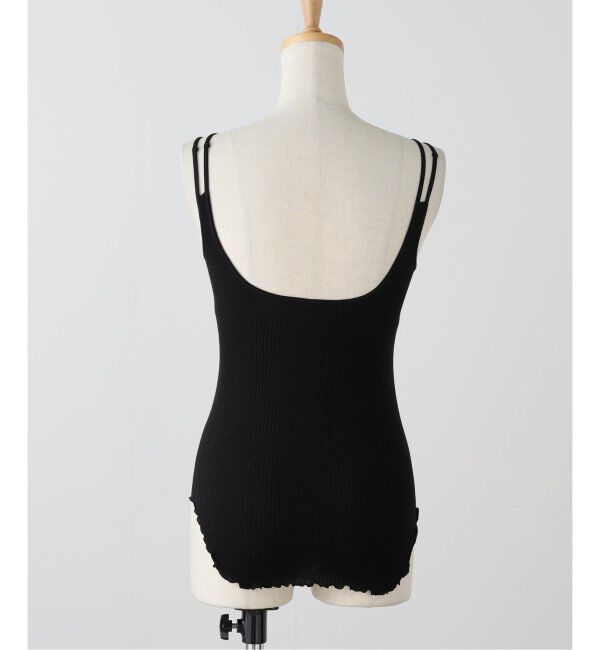 IENA LA BOUCLE「HAKUJI/ハクジ Random rib bra タンクトップ H232505」|インナー|