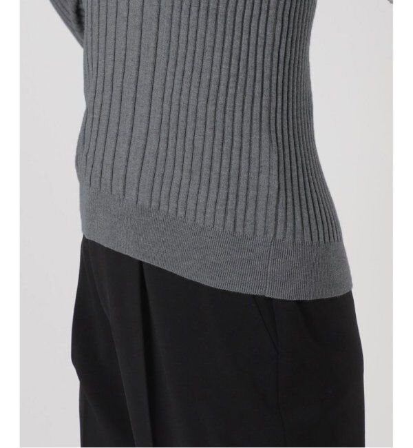 VERMEIL par iena「イタリア糸 RIB Vネックプルオーバー」|ニット・セーター|