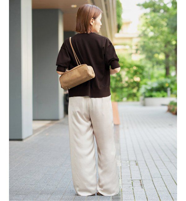 IENA「《追加2》LEVITAクルーカーディガン」|カーディガン|