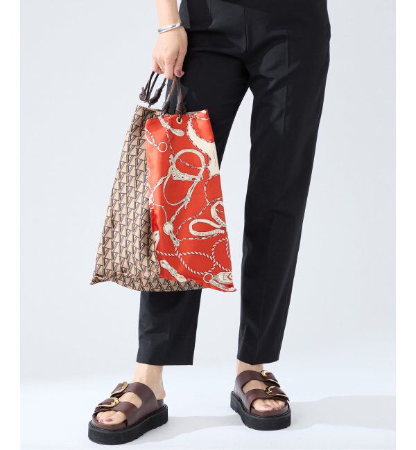 VERMEIL par iena「《追加2》manipuri マニプリ Bag 別注Verロゴxネイティブビット」|トートバッグ|