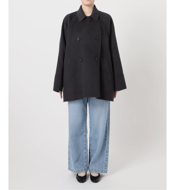 IENA「《WEB限定/追加2》スーパー160ダブルフェイスショートコート」|その他|