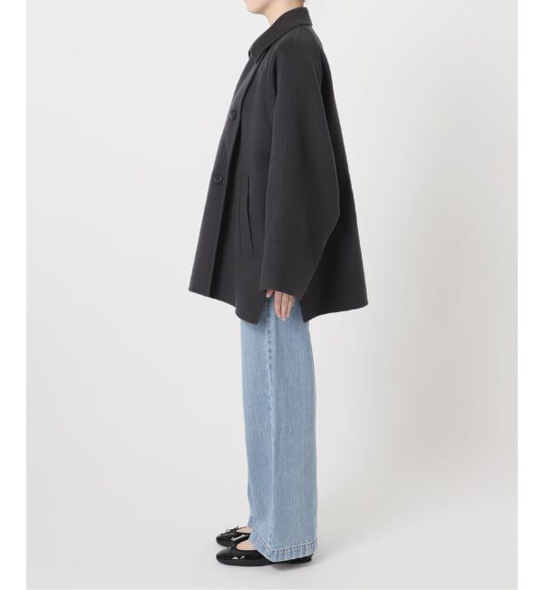IENA「《WEB限定/追加2》スーパー160ダブルフェイスショートコート」|その他|
