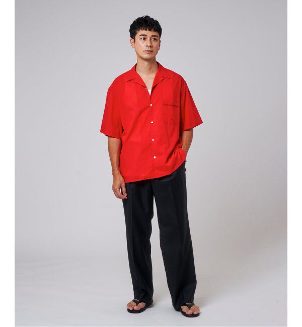 EDIFICE「E.コットン ローン オープン シャツ」|シャツ・ブラウス|