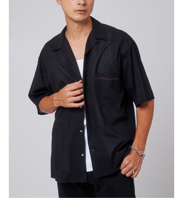 EDIFICE「E.コットン ローン オープン シャツ」|シャツ・ブラウス|