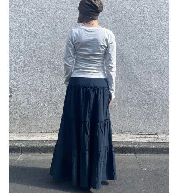 Oriens JOURNAL STANDARD「ローウエストティアードスカート」|スカート|