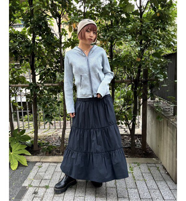 Oriens JOURNAL STANDARD「ローウエストティアードスカート」|スカート|