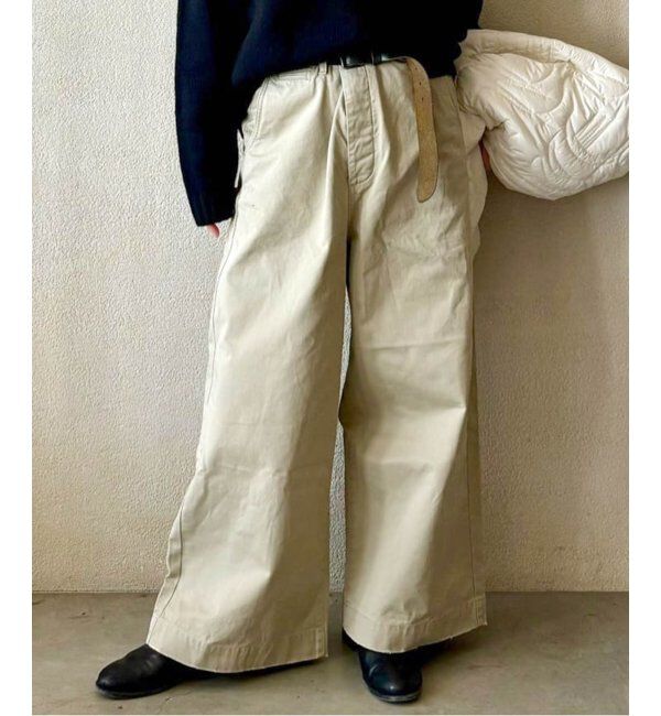 journal standard luxe「ドライワッシャー ワイドチノ」|チノ|