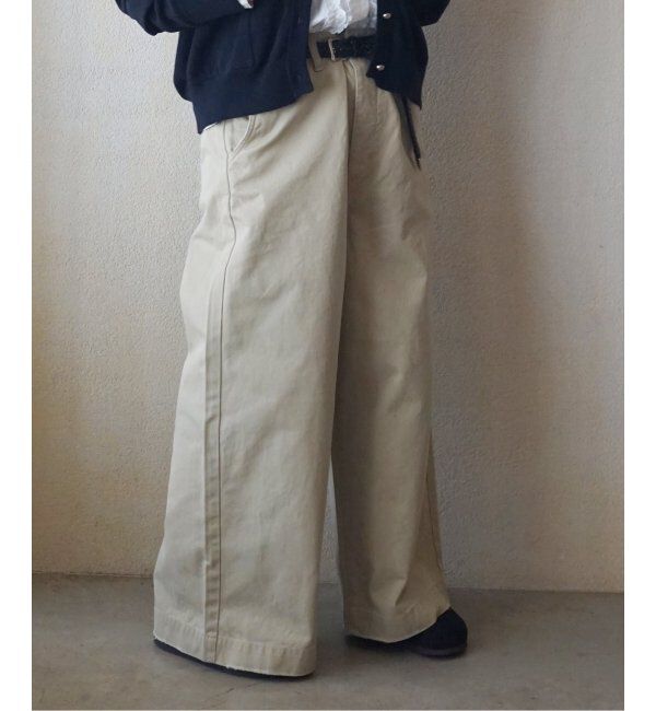 journal standard luxe「ドライワッシャー ワイドチノ」|チノ|