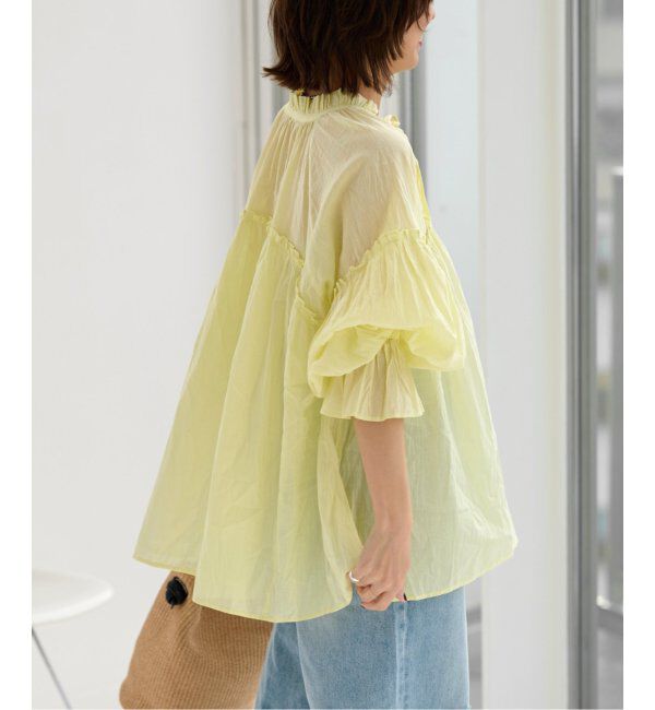 JOURNAL STANDARD relume「コットンボイルクリンクルフリルギャザーブラウス」|シャツ・ブラウス|