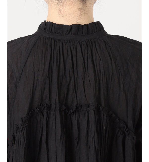 JOURNAL STANDARD relume「コットンボイルクリンクルフリルギャザーブラウス」|シャツ・ブラウス|