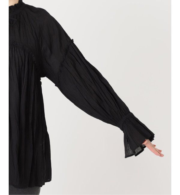 JOURNAL STANDARD relume「コットンボイルクリンクルフリルギャザーブラウス」|シャツ・ブラウス|