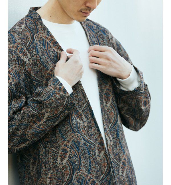 JOURNAL STANDARD「RIRANCHA / リランチェ ブッチャーカーディガン / セットアップ対応」|ノーカラージャケット|