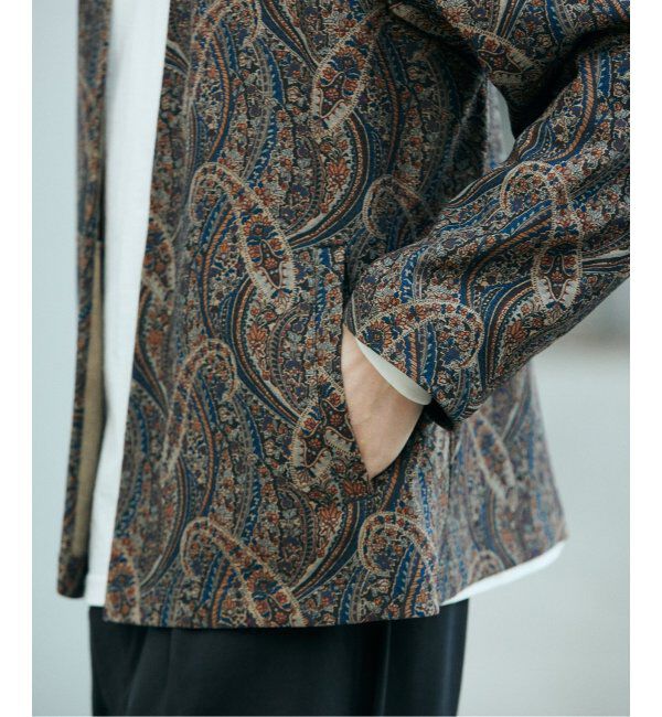 JOURNAL STANDARD「RIRANCHA / リランチェ ブッチャーカーディガン / セットアップ対応」|ノーカラージャケット|