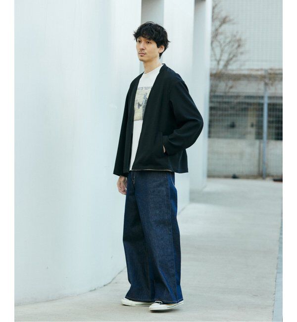 JOURNAL STANDARD「RIRANCHA / リランチェ ブッチャーカーディガン / セットアップ対応」|ノーカラージャケット|