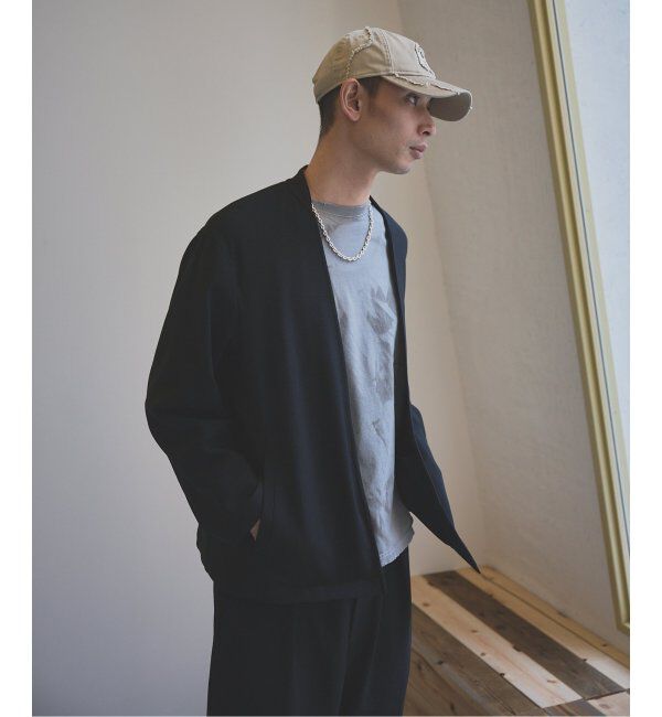 JOURNAL STANDARD「RIRANCHA / リランチェ ブッチャーカーディガン / セットアップ対応」|ノーカラージャケット|