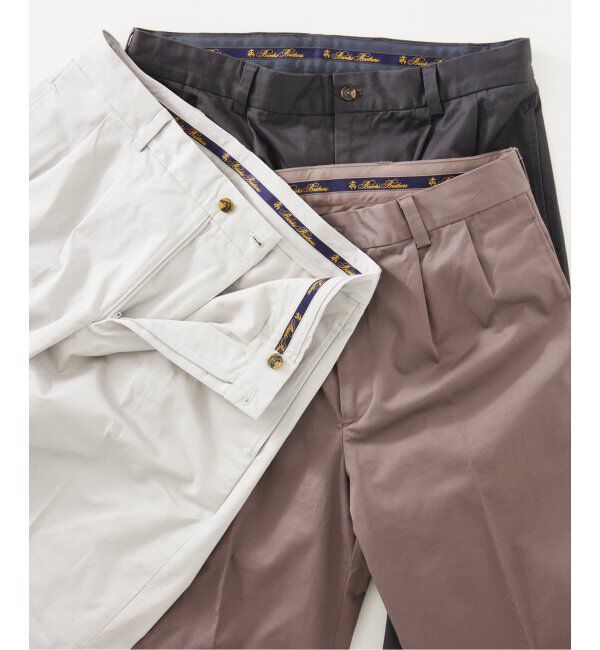 JOURNAL STANDARD relume「Brooks Brothers / ブルックスブラザーズ 別注 プリーツトラウザー」|スラックス|