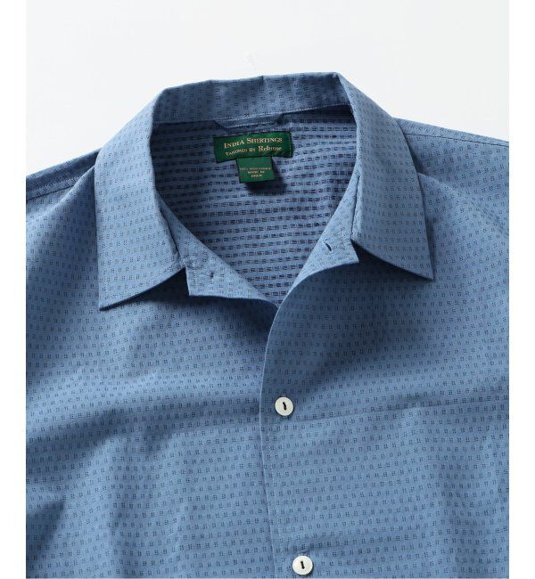 JOURNAL STANDARD relume「INDIA / ラウンド ジャガード レギュラー カラー シャツ &ldquo;インド製&rdquo;」|シャツ・ブラウス|