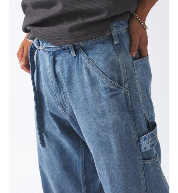 JOURNAL STANDARD relume「10オンス &rdquo;AMPLE&rdquo; ペインター ベルテッド デニム」|デニム|