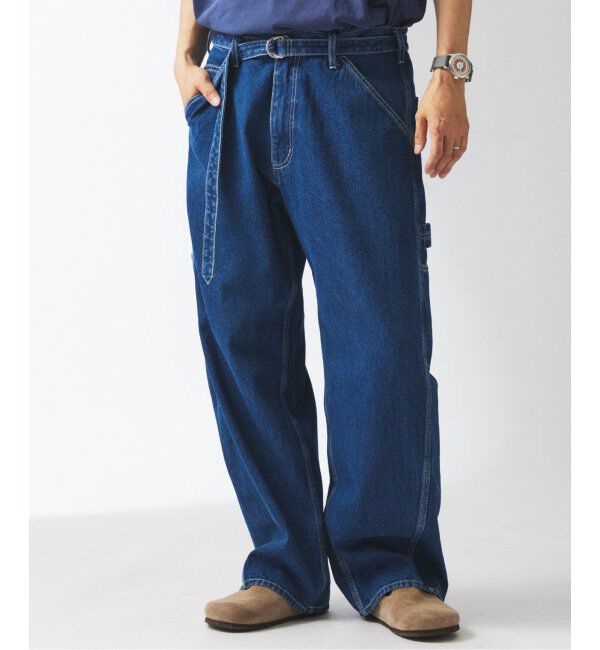 JOURNAL STANDARD relume「10オンス &rdquo;AMPLE&rdquo; ペインター ベルテッド デニム」|デニム|