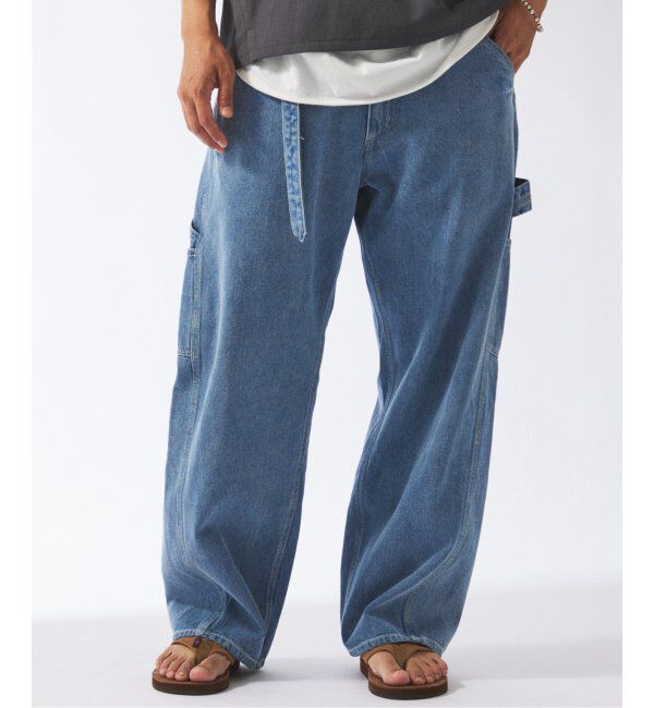 JOURNAL STANDARD relume「10オンス &rdquo;AMPLE&rdquo; ペインター ベルテッド デニム」|デニム|