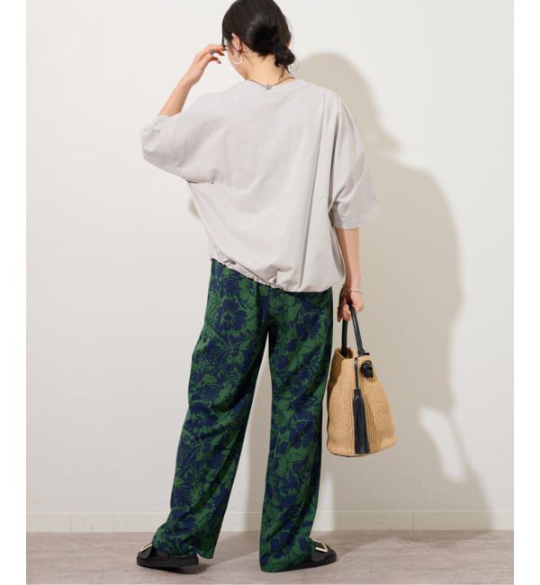 JOURNAL STANDARD relume「《追加2》ギャザーヘムショートスリーブTシャツ」|Tシャツ・カットソー|