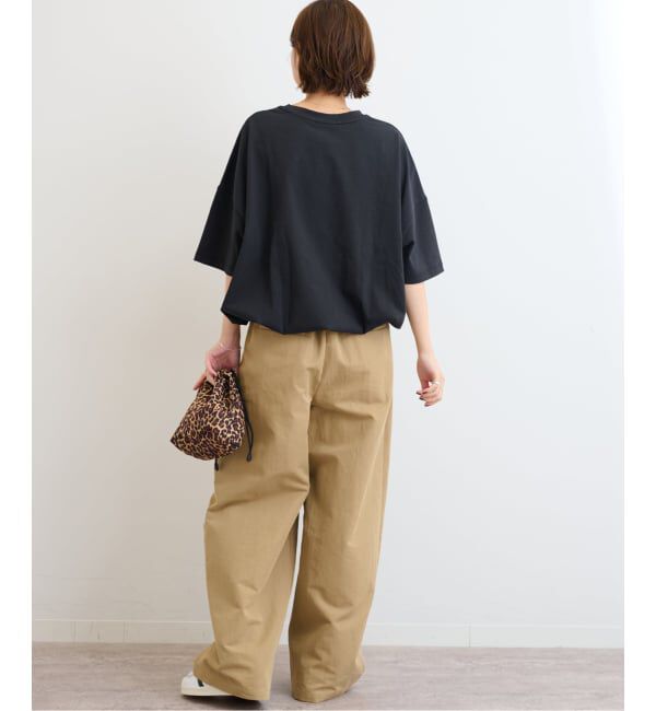 JOURNAL STANDARD relume「《追加2》ギャザーヘムショートスリーブTシャツ」|Tシャツ・カットソー|