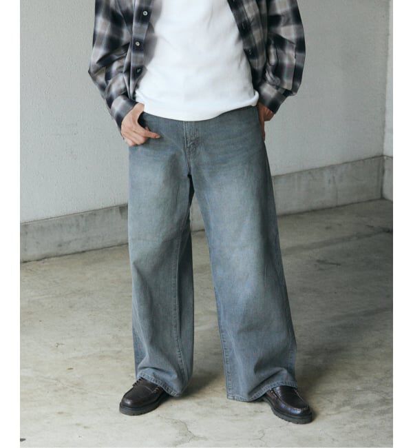 JOURNAL STANDARD「デニム キャノン 5ポケット フェード グレー」|デニム|グレー