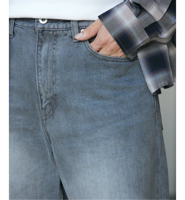 JOURNAL STANDARD「デニム キャノン 5ポケット フェード グレー」|デニム|