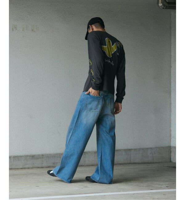 JOURNAL STANDARD「デニム キャノン 5ポケット フェード グレー」|デニム|