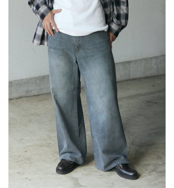 JOURNAL STANDARD「デニム キャノン 5ポケット フェード グレー」|デニム|