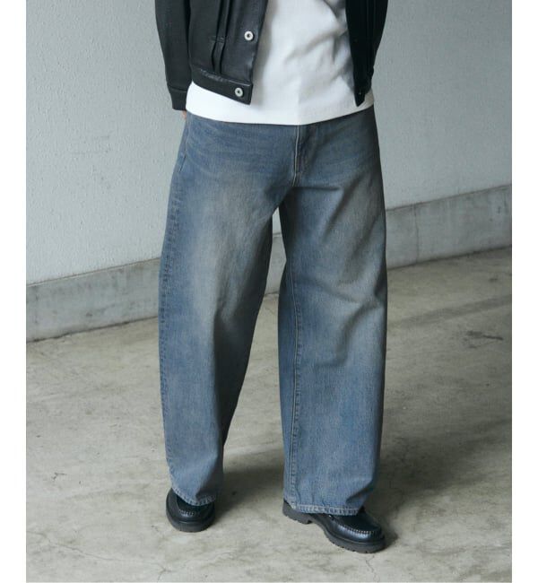 JOURNAL STANDARD「デニム キャノン 5ポケット フェード グレー」|デニム|ネイビー