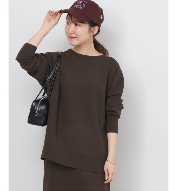 WEB + 一部店舗限定》ウォッシャブルミラノリブプルオーバー（JOURNAL