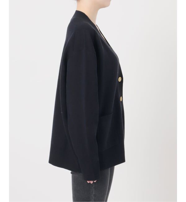 JOURNAL STANDARD relume「《追加2》コットンカシミヤミックスダブルニットVネックカーディガン」|カーディガン|