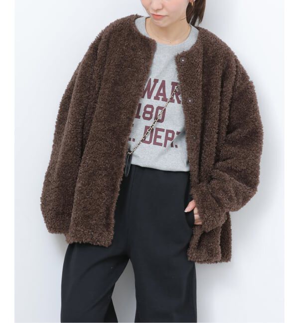 JOURNAL STANDARD relume「《追加》ボアカラーレスジャケット」|その他|