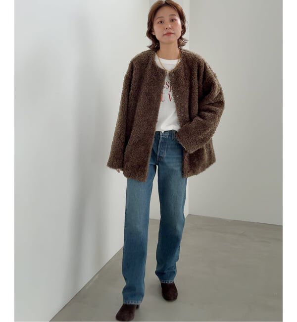 JOURNAL STANDARD relume「《追加》ボアカラーレスジャケット」|その他|