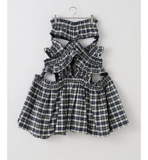 JOURNAL STANDARD「【HOUGA/ホウガ】Pixie frill skirt」|スカート|グリーン