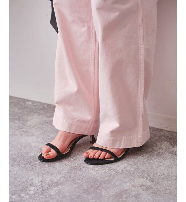 Spick and Span「Higuchi&times;S チノワイドパンツ」|チノ|