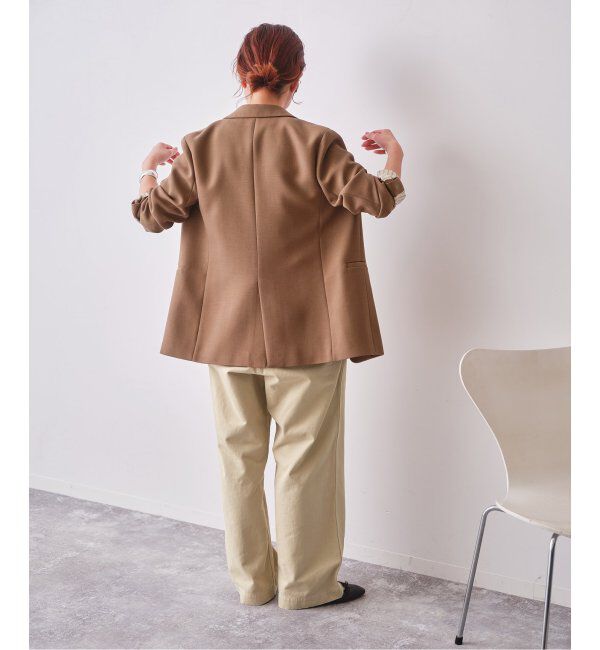 Spick and Span「Higuchi&times;S チノワイドパンツ」|チノ|