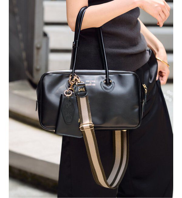 FRAMeWORK「YOUNG&OLSEN 別注SMOOTH LEATHER STUDENT M KHWL」|ハンドバッグ|