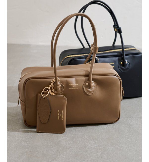 FRAMeWORK「YOUNG&OLSEN 別注SMOOTH LEATHER STUDENT M KHWL」|ハンドバッグ|