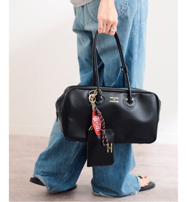 FRAMeWORK「YOUNG&OLSEN 別注SMOOTH LEATHER STUDENT M KHWL」|ハンドバッグ|