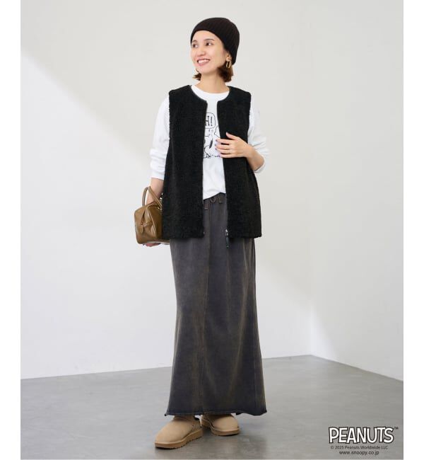 FRAMeWORK「≪追加 / 手洗い可能≫ボアベスト」|ダウンベスト・ベスト|