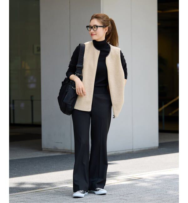 FRAMeWORK「≪追加 / 手洗い可能≫ボアベスト」|ダウンベスト・ベスト|